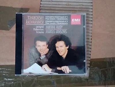 Tchaikovsky Piano Concerto No.1 Rachmaninov Mikhail Rudy / Mariss Jansons • £3.85