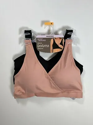 Secret Treasures Nursing Sleep Bra 2 Pack NEW! NWT • $8.99