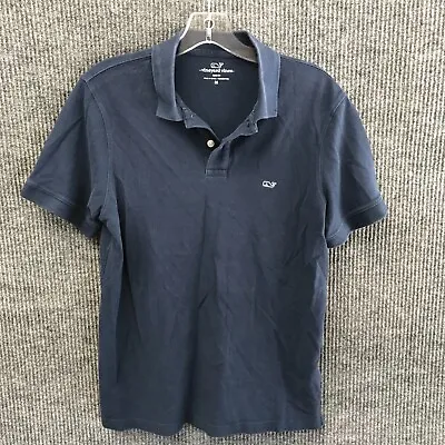 Vineyard Vines Short Sleeve Polo Shirt Men's M (S) Slim Blue • $7.77