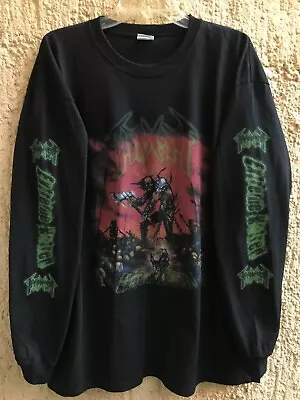 Hypnosia Long Sleeve L Shirt Sinister Aura Noir Morbid Saint Merciless Sadus • $32