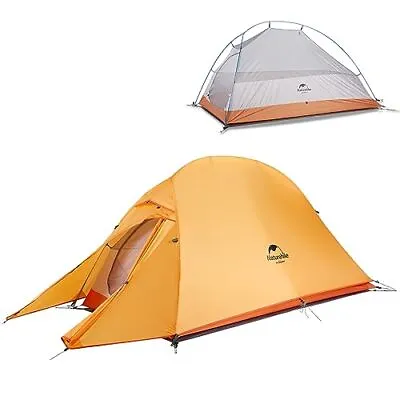 Cloudup 1 Person Tent Lightweight Backpacking Tent For One Man Waterproof Ultral • $121.70