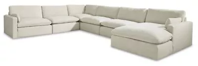 6 Piece Modular Sectional Sofa. Similar To Restoration Hardware Style • $3500