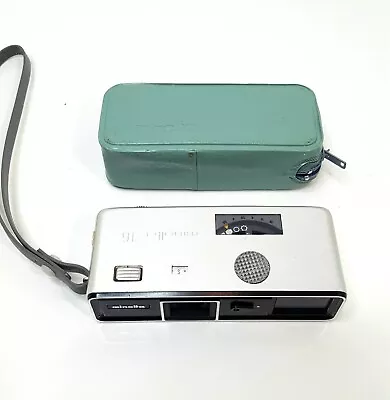Minolta 16 Model P Subminiature Spy Camera Rokkor 35/25 Lens With Case Japan • $15.80