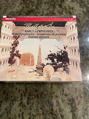 Mozart: Early Symphonies (CD Sep-1990 6 Discs Philips) Sinfonie Giovanili • $17.99