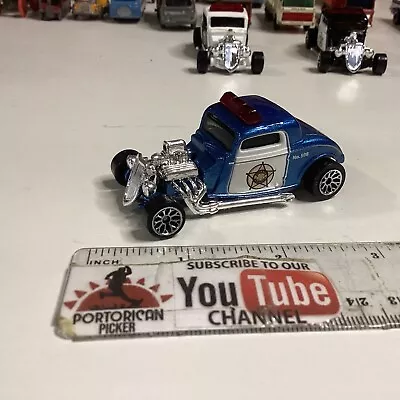 Matchbox Superfast 1933 Ford Coupe Sheriff Police # 508 Thailand Baseplate. MBX • $1.95