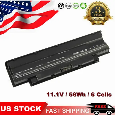 Battery For Dell Inspiron N4110 N4010 N5010 N5110 N7110 M5010 N7010D N4050 J1KND • $14.89