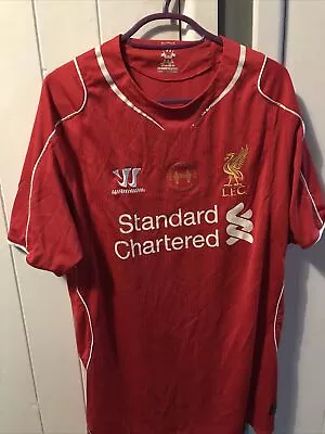 £14 • Buy Liverpool Home Football Shirt 2014/15 14 15 Adults Medium M Warrior