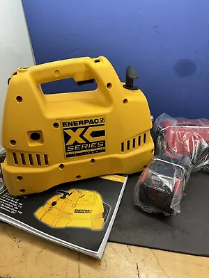 Enerpac 10000 PSI Battery Operated Hydraulic Pump XC1202MB XC1201M • $1900