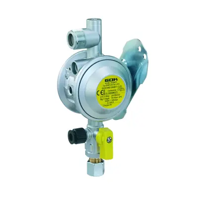 GOK Truma Bulkhead Gas Regulator 10mm Outlet 30Mb 0129476 Caravan Motorhome • £43.94