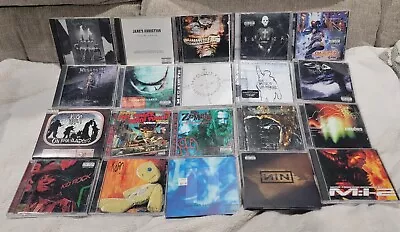 METAL Lot Of 20 CD Jane's Addiction Slayer Megadeth Disturbed Korn Incubus • $59.75