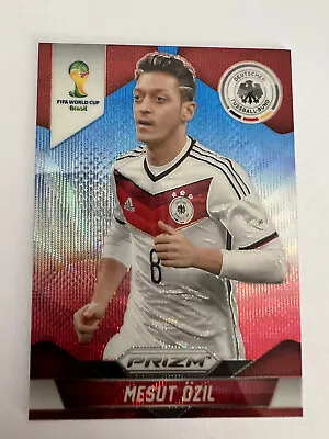 2014 Panini Prizm FIFA World Cup Blue & Red Wave Parallel MESUT OZIL #88 Germany • $14.90