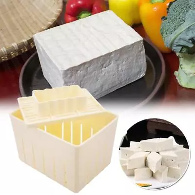 DIY Homemade Tofu Maker Press Mold Tofu Cheese Cloth Cuisine Making Machine NEW • $14.78