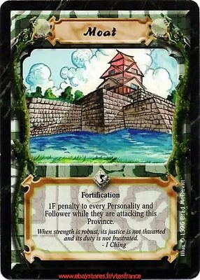 Moat - Holding/Emerald Edition L5R Ccg • $1.07