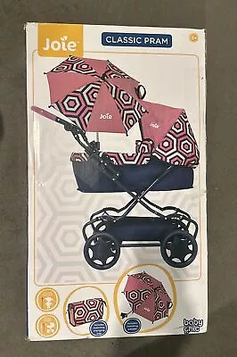 Dolls Pram Parasol Change Bag Joie Junior Classic Pram Folding Adjustable Height • £11.02