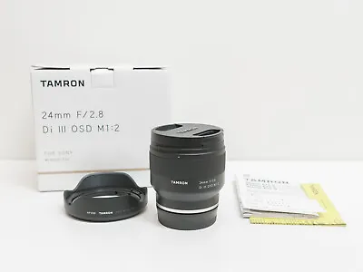 $340 • Buy Tamron 24mm F2.8 Di III OSD M 1:2 Lens For Sony E-Mount ~As New