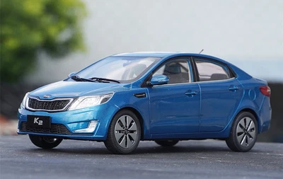 $71 • Buy 1/18 Scale KIA K2 Blue Diecast Car Model Toy Collection Gift NIB