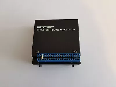 Ultra Rare Vintage SINCLAIR ZX80 16K BYTE RAM PACK (MINT) • £219