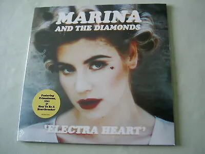 MARINA AND THE DIAMONDS Electra Heart New Sealed EU 2015 Black Vinyl 2LP • £79.99