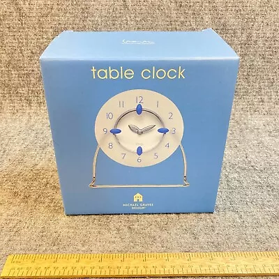 Michael Graves Design Table Clock Acrilic Ring Swivel Stand Quartz Movement • $16