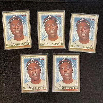 Complete 5-card Set - 1999 Topps Magic Moments - #237 Hank Aaron - 5 Variations • $4.99