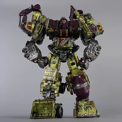 Custom Paint Transformed NBK Battle Damaged Devastator Constructicons ABC Figure • $155