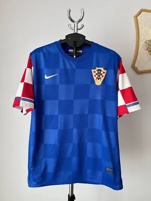 Croatia 2010 2012 Away Football Soccer Shirt Jersey Nike Authentic 376914-471 Xl • $49