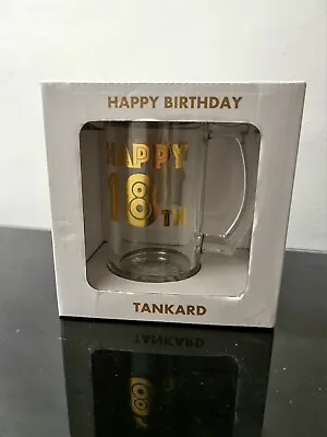 Leonardo Collection Tankard 18th Happy Birthday • £16