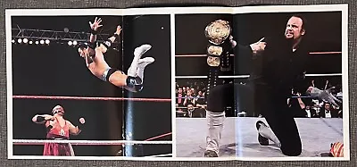 WWE THE UNDERTAKER 10.5 X 24 Double Sided Wrestling Poster Wwf WRESTLEMANIA 13 • $7.49