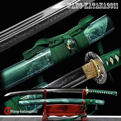 Battle Ready Clay Tempered T10 Katana Japanese Samurai Sharp Functional Sword • $135