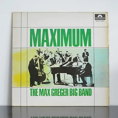 MAX GREGER BIG BAND Maximum POLYDOR LP Germany '65 Jazz • $18.65