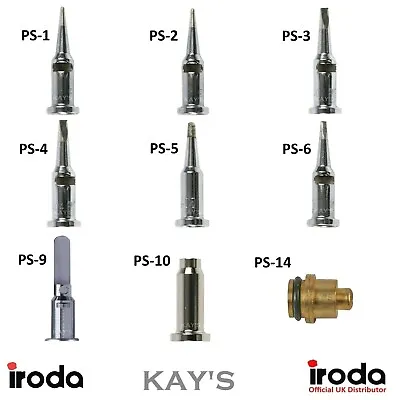 £12.60 • Buy Pro Iroda Soldering Tips & Attachments To Fit Solderpro 100 110 120 150 Irons  