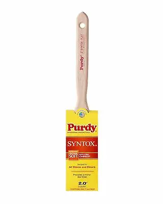 Purdy 2  Syntox Flat Paint Brush Extra Soft Synthetic 2inch • £17.12