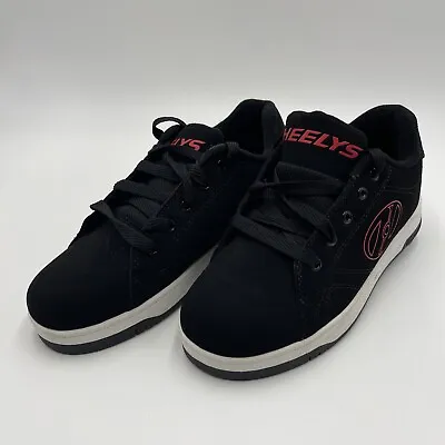 Heelys Voyager Sneaker Black/Red HES10435 Youth 7 Men’s 7 #027 • £20.50