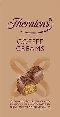 Thorntons Coffee Creams Milk Chocolate Bag 105g - Free Shipping UK • £10.49