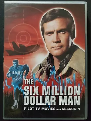The Six Million Dollar Man: Pilot TV Movies And Season 1 (6-DVD Set 2011) 1974 • $9.99