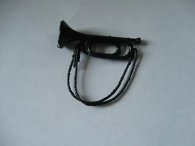 Vintage Black BUGLE General CUSTER / Tom MADDOX Cavalry Marx JOHNNY WEST • $10.80