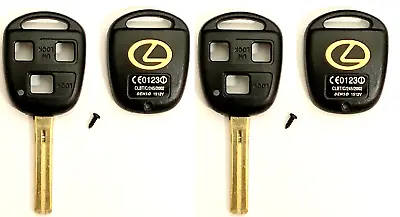 $12.99 • Buy X2 Lexus 3 Button Remote Head Key Shell TOY48 (Short) Usa Stock TOP QUALITY 