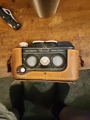 Vintage Sawyer's View-master Personal Stereo Camera & Leather Case • $265