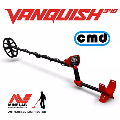 Minelab Vanquish 340 Multi Frequency Metal Detector • £229