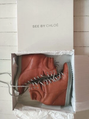 £20 • Buy See By Chloe Platform Boots Size 38