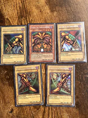 Exodia Complete Set UBP1 - Secret Rare • £1000