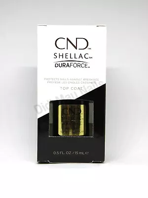 CND Shellac UV/LED Gel Polish Duraforce Top Coat 0.5oz / 15ml • $20.90