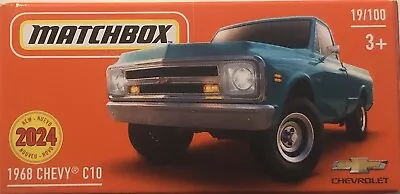 2024 Matchbox 1968 CHEVY C10 In Blue. MBX METAL 19/100. • $5