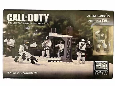 Mega Bloks Call Of Duty Alpine Rangers Collector Construction Set Army Construx • $59.99