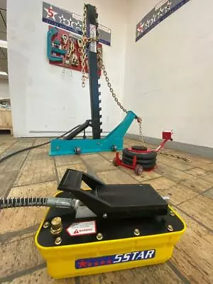$1499.99 • Buy Portable Auto Body Pulling Post Frame Straightener FREE CLAMPS & 3 TON AIR JACK!
