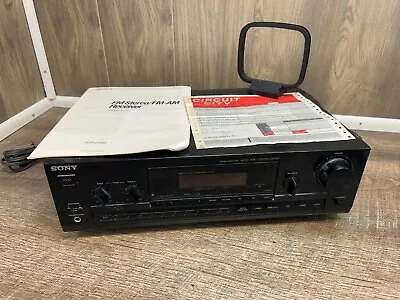 Sony STR-D390 - 2 Channel AM FM Stereo Receiver System W/ Phono Input - 40 Watts • $80