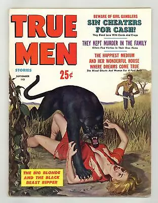 True Men Stories Magazine Vol. 5 #6 VG/FN 5.0 1961 • $30