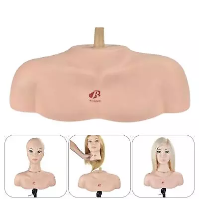 Durable Makeup Mannequin Training Holder Shoulder Display Bust Manikin • $38.47