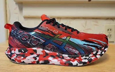 Asics Noosa Tri 13 Men's Electric Red Black Running Shoes Sneakers Size 10.5 • $59.99