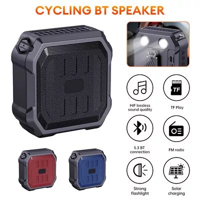 Wireless Bluetooth Speaker Music Player LED Flash Light TF Card USB Charging New • $22.77